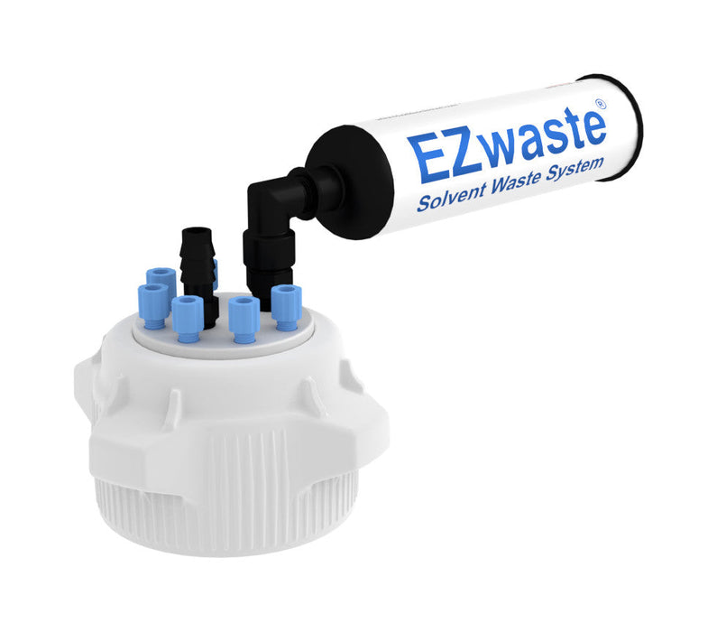 EZwaste® Safety Replacement Fittings Kit, one each - 1/8'' MNPT Plug, 1/4''HB & 3/8" HB, 1/EA