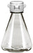 1L EZclear® Baffled Erlenmeyer Flask w/ 53B VersaCap®, Sterile