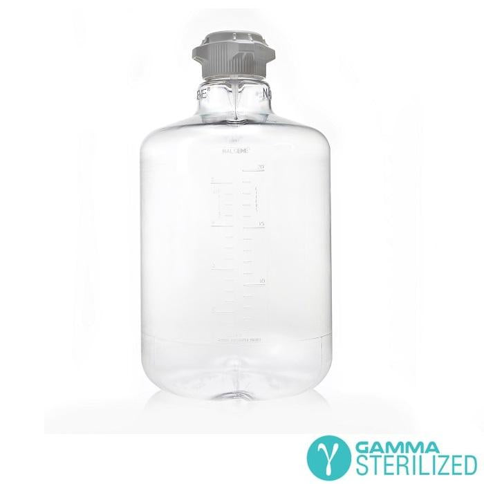 EZBio® Round Carboy 20 L (5 GAL) PC with 83B VersaCap® Sterilized