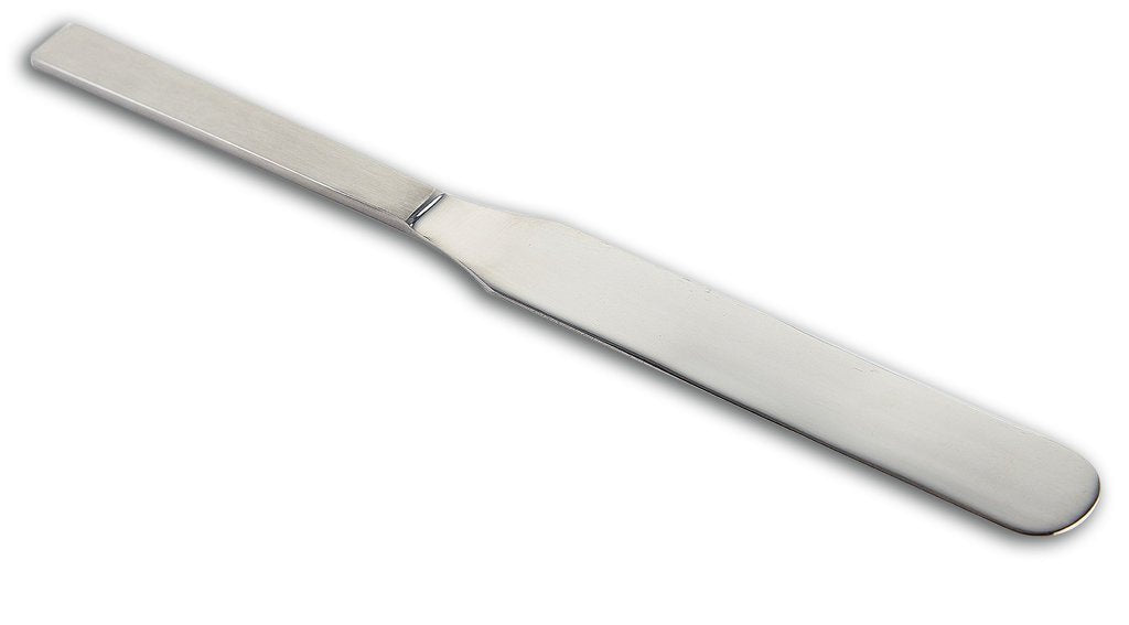 EZBio® Stainless Steel Spatula - 304 SS - Steel Handle - 100mm - 1/EA