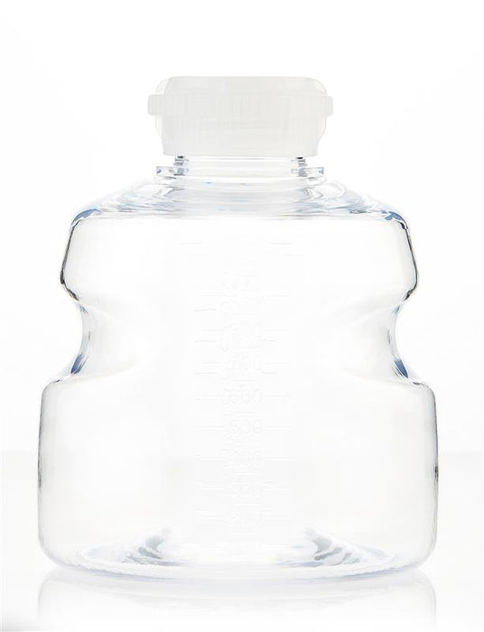 EZBio®pure TR Media Bottles, PETG, 500mL, GL45 Closed Cap, Sterile, 24/CS
