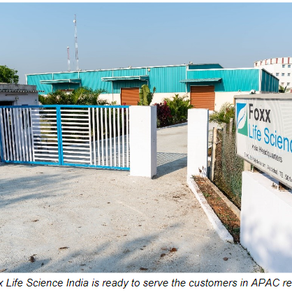 Foxx Life Sciences India - APAC Headquarters