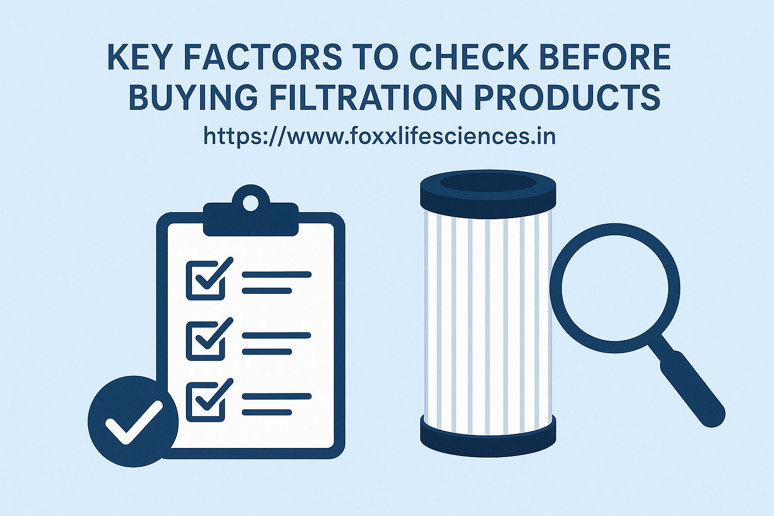 Key Factors to Check Before Buying Filtration Products