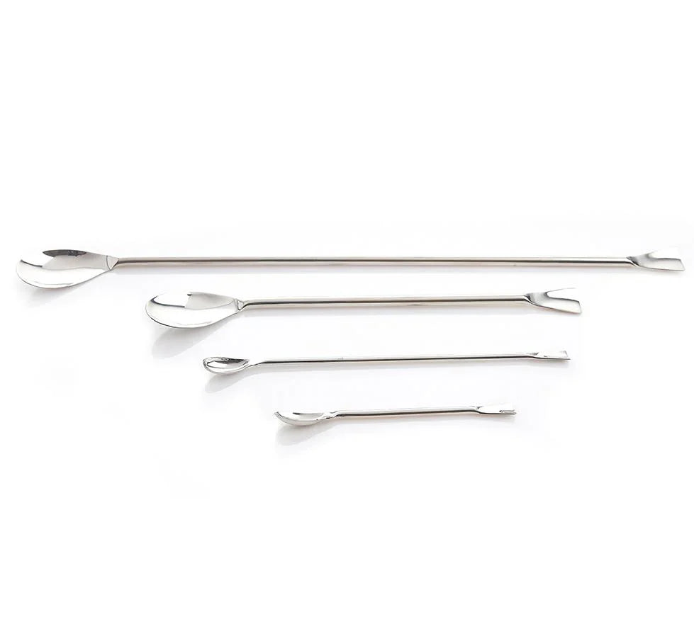 EZBio® Stainless Steel Offset Spoon