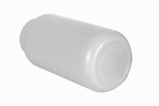 White cylindrical object on a white background