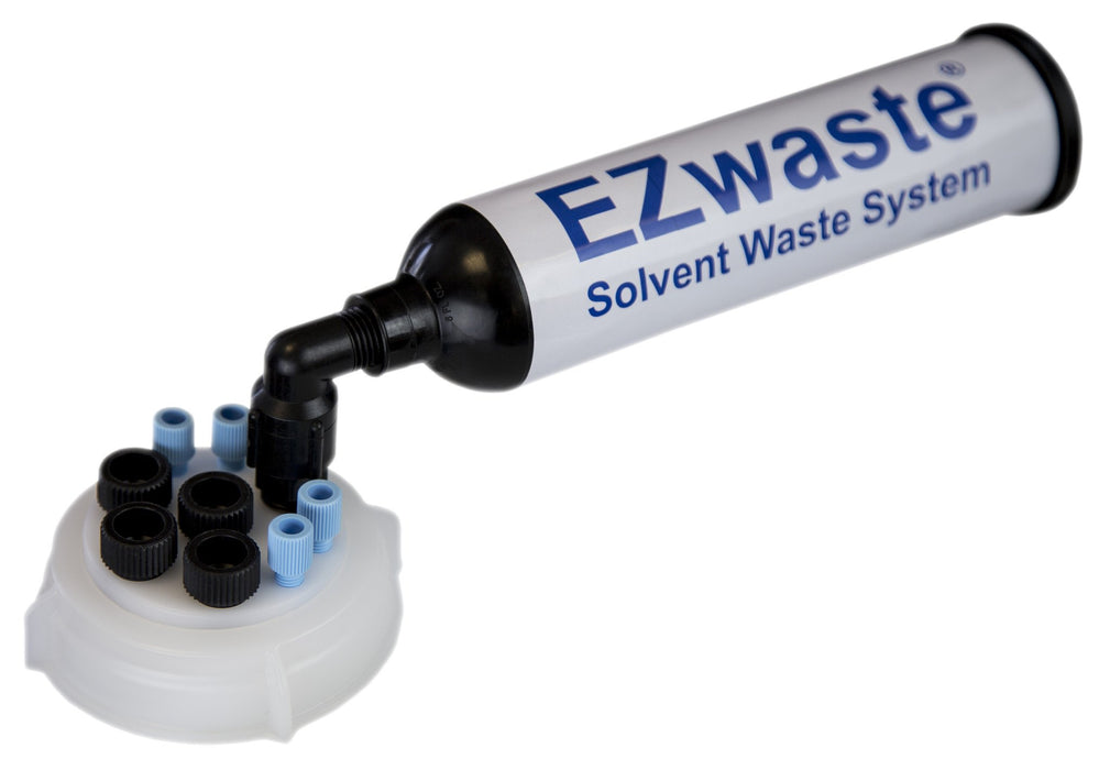 EZWaste® UN/DOT Filter Kit, VersaCap® 70S, 4 ports for 1/8" OD Tubing, 4 port for 1/4" OD Tubing