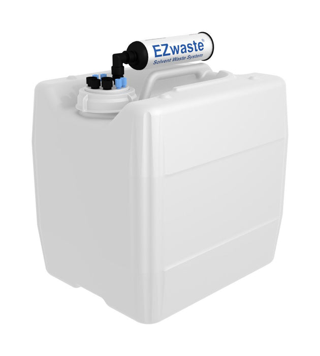 EZwaste® UN/DOT, VersaCap® 70S , 4 ports for 1/8" OD Tubing, 4 ports for 1/4" OD Tubing with 13.5L Container