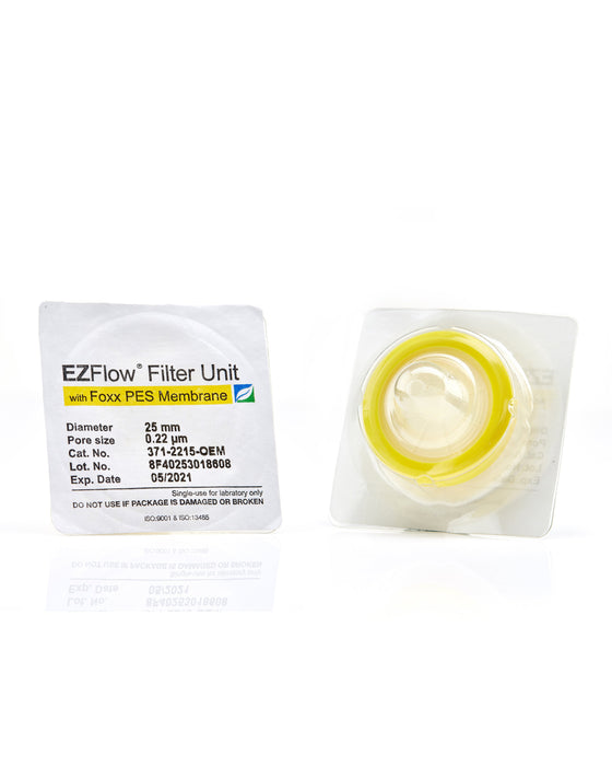 EZFlow® 25mm Sterile Syringe Filter, .2μm PES, 100/pack