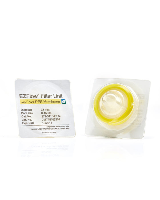 EZFlow® 33mm Sterile Syringe Filter, .45μm PES, 100/pack