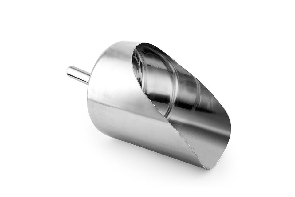 EZBio® Stainless Steel Pharma Scoop - 316L - Steel Handle - 2.5L - 1/EA ...