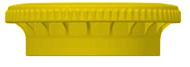 45mm SECUREgrasp® cap, Yellow, PP