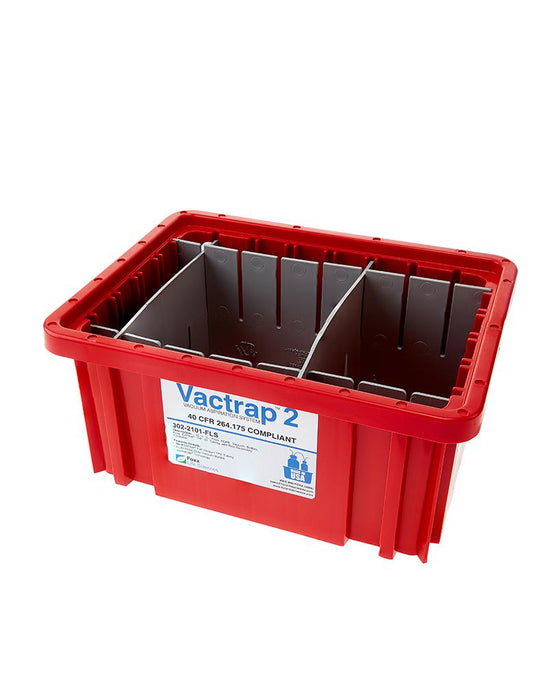 Vactrap2™, Red Bin w/ Dividers